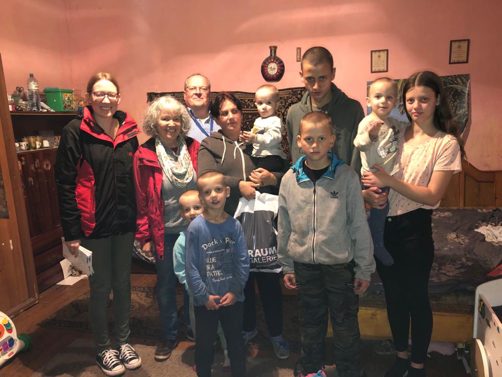 Familie in der Ukraine